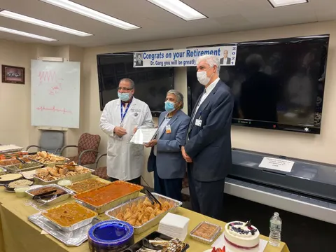 Dr. Rajinder Garg’s Retirement Party