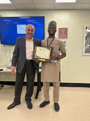 Professionalism award PGY3: Yusuf Mubarak MD