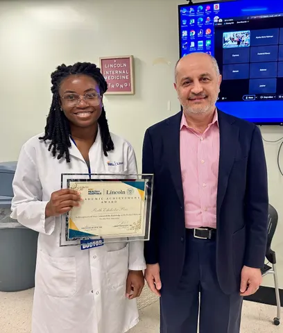 Academic Excellence PGY 1 Dr Ruth Pius
